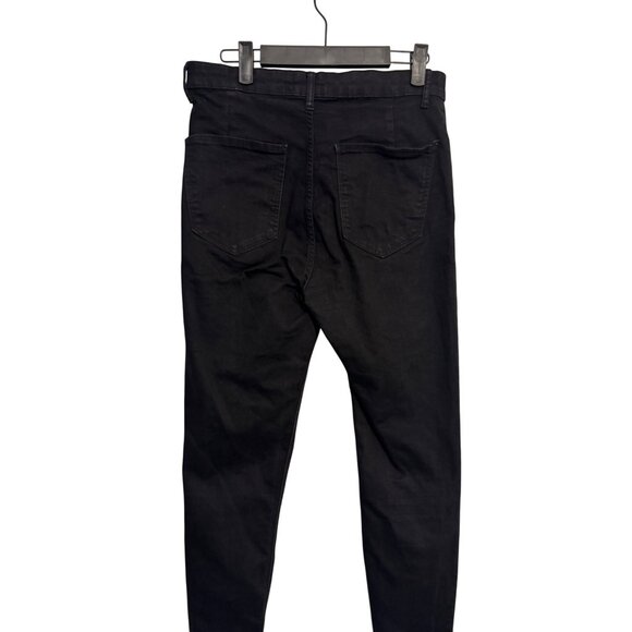 2/$30 ZARA Womens 10 Black Denim Skinny Jeans - Picture 10 of 15